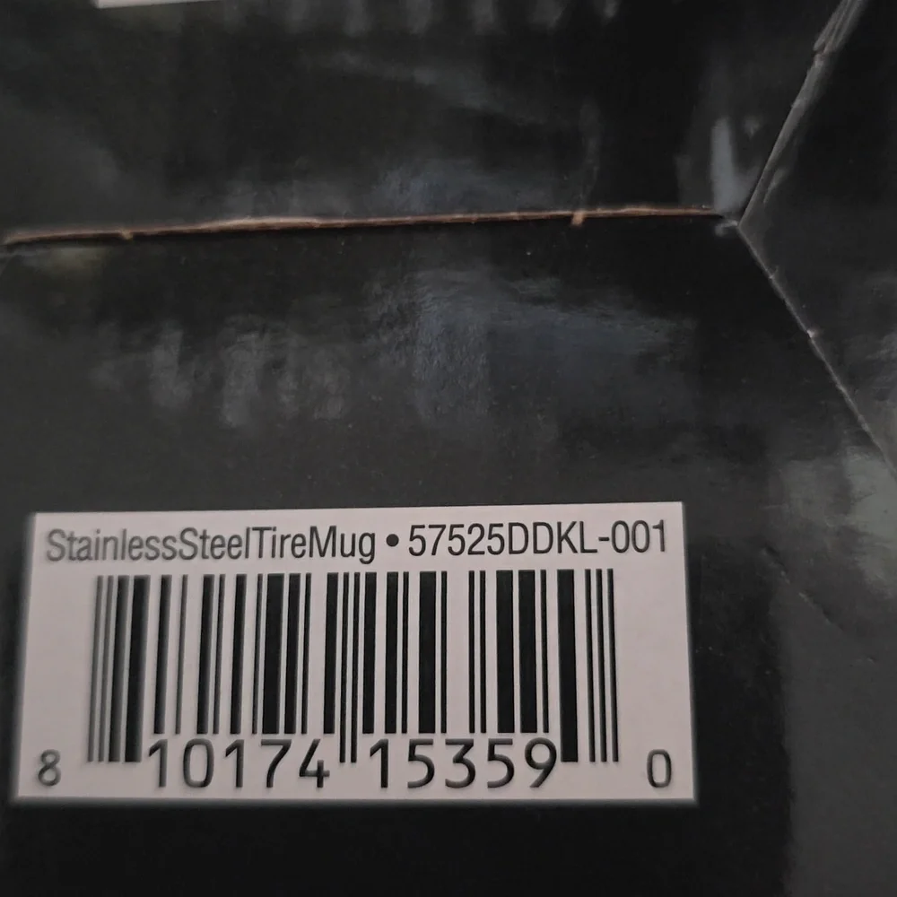 Dirty Dog Garage Tire Coffee Mug 10oz Stainless Steel  NWT - Picture 5 of 5